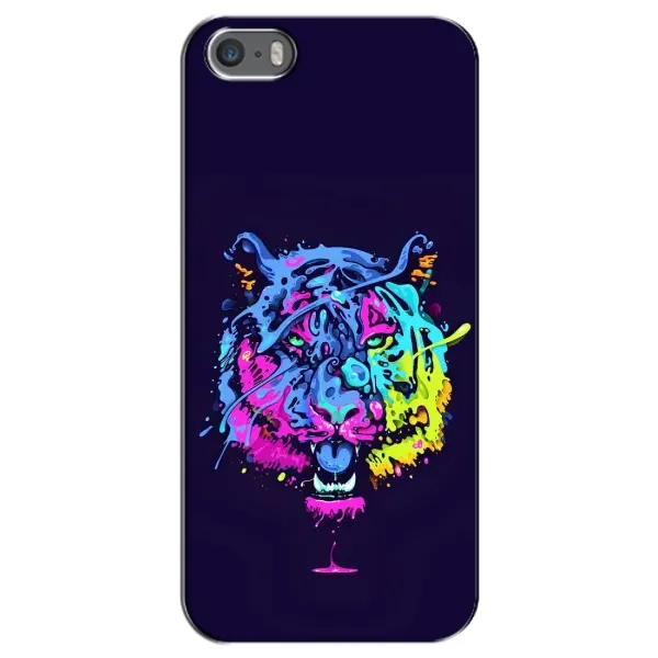 Чехол с рисунком «Тигр-Арт» для iPhone 5 / 5s / SE Чехол с рисунком «Тигр-Арт» для iPhone 5 / 5s / SE