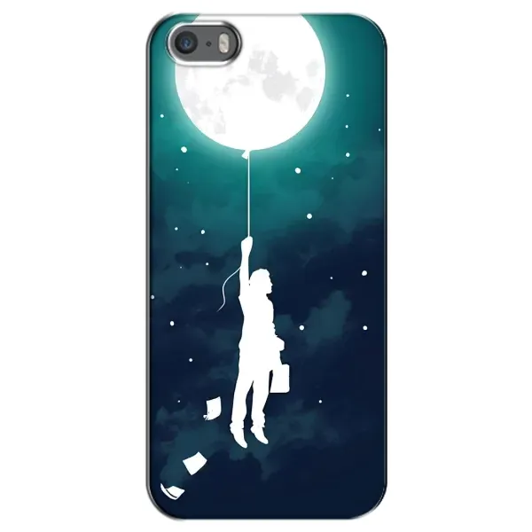 Чехол с рисунком «To The moon» для iPhone 5 / 5s / SE Чехол с рисунком «To The moon» для iPhone 5 / 5s / SE