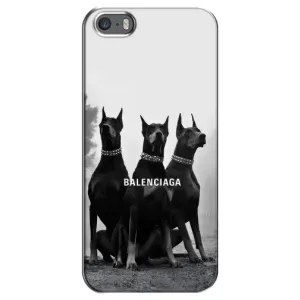 Чохол ДОБЕРМАН для iPhone 5 / 5s / SE (Три добермана)