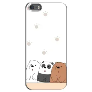Чохли з зображенням різних тварин на iPhone 5 / 5s / SE (Здивовані ведмедики)