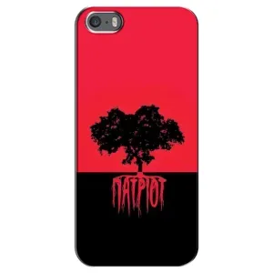 Чехлы УПА (Красно-Чёрный) на iPhone 5 / 5s / SE (УПА Патриот)