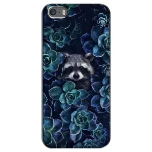 Силіконовий Чохол з Энотами на iPhone 5 / 5s / SE (В квітах)