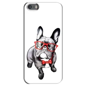 Бампер для iPhone 5 / 5s / SE з картинкою "Песики" (В окулярах)
