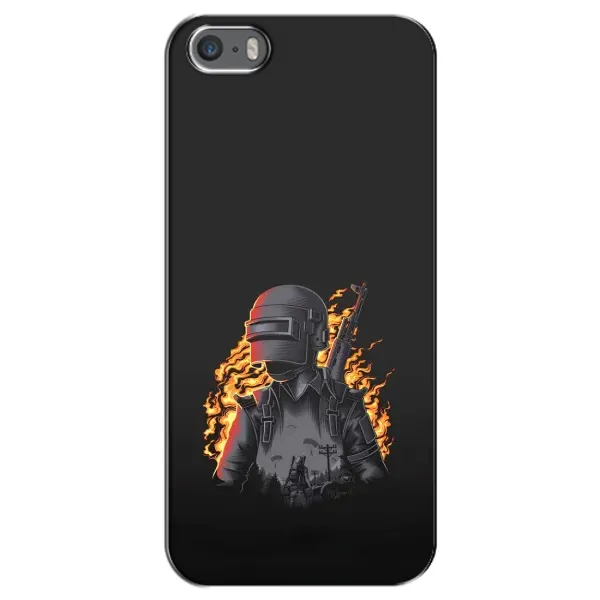 Чехол с рисунком «В огне» для iPhone 5 / 5s / SE Чехол с рисунком «В огне» для iPhone 5 / 5s / SE