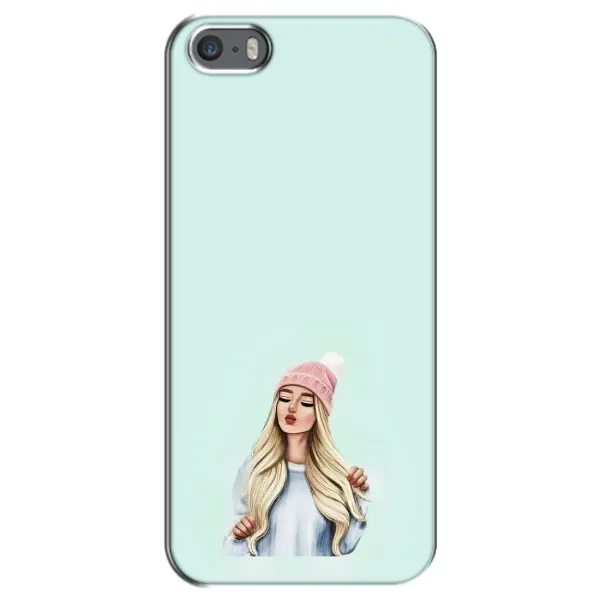 Чехол с рисунком «В шапке» для iPhone 5 / 5s / SE Чехол с рисунком «В шапке» для iPhone 5 / 5s / SE