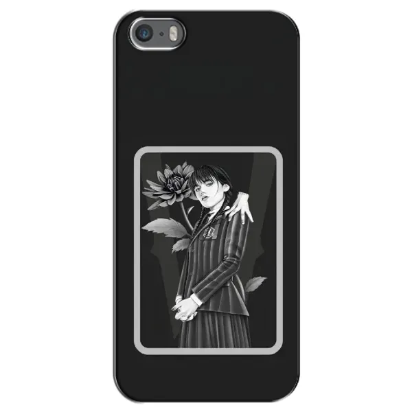 Чехол с рисунком «Венсдей картина» для iPhone 5 / 5s / SE Чехол с рисунком «Венсдей картина» для iPhone 5 / 5s / SE