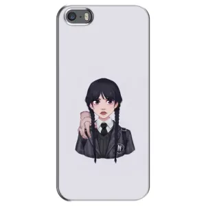 Чехлы с принтом Уэнсдей на iPhone 5 / 5s / SE (Вещь Венсдей)