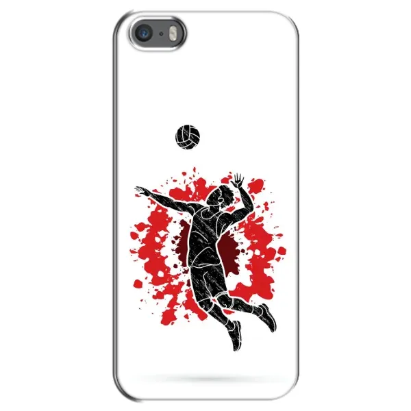 Чехол с рисунком «Волейболист» для iPhone 5 / 5s / SE Чехол с рисунком «Волейболист» для iPhone 5 / 5s / SE