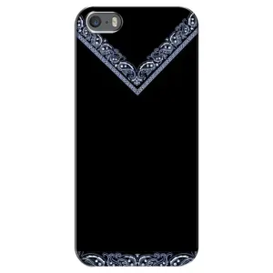 Силиконовый Чехол на iPhone 5 / 5s / SE (Воротник вышиванки)