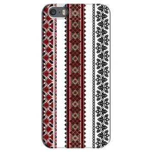 Силиконовый Чехол на iPhone 5 / 5s / SE с картинкой Вышиванки (Вышиваночки)