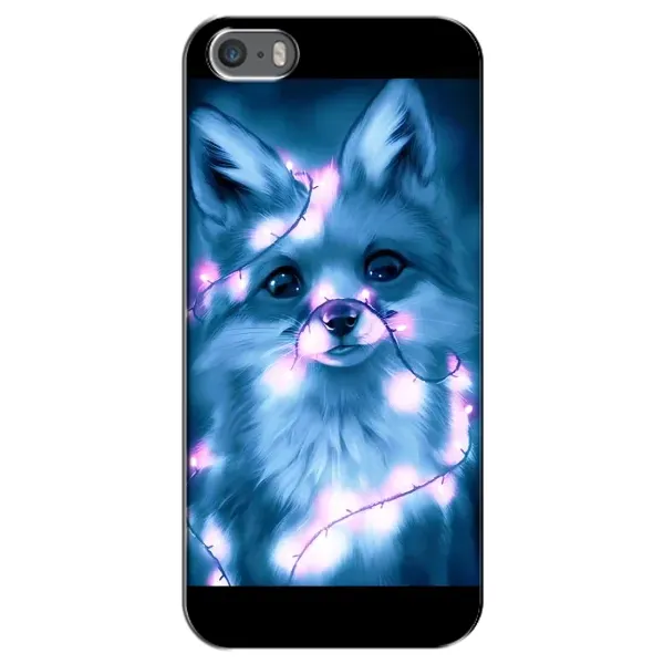 Чехол с рисунком «Яркая Лиса» для iPhone 5 / 5s / SE Чехол с рисунком «Яркая Лиса» для iPhone 5 / 5s / SE