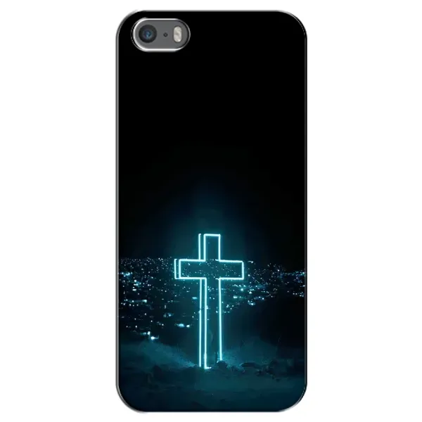 Чехол с рисунком «Яркий Крест» для iPhone 5 / 5s / SE Чехол с рисунком «Яркий Крест» для iPhone 5 / 5s / SE