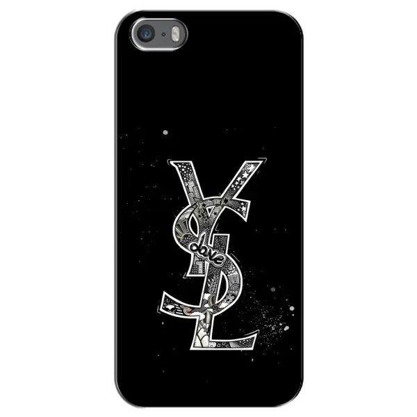 Чохол з малюнком «YSL» для iPhone 5 / 5s / SE
