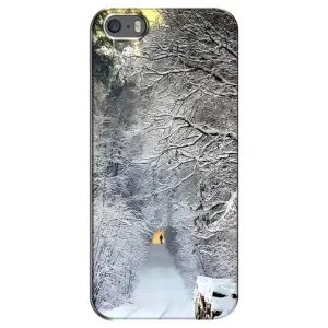 Чохли на Новий Рік iPhone 5 / 5s / SE (Хурделиця)