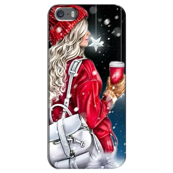 Чехол с рисунком «Зима пришла» для iPhone 5 / 5s / SE