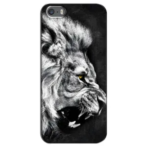 Чохол з картинкою на iPhone 5 / 5s / SE (Злий Лев)