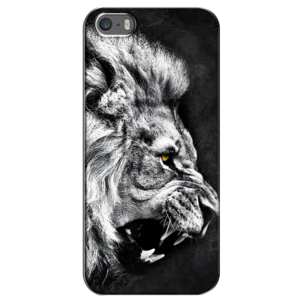 Чехол с рисунком «Злой ЛЕВ» для iPhone 5 / 5s / SE