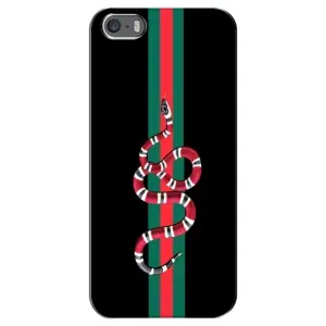 Чехлы Бренд GUCCI для iPhone 5 / 5s / SE (Змей Гуччи)