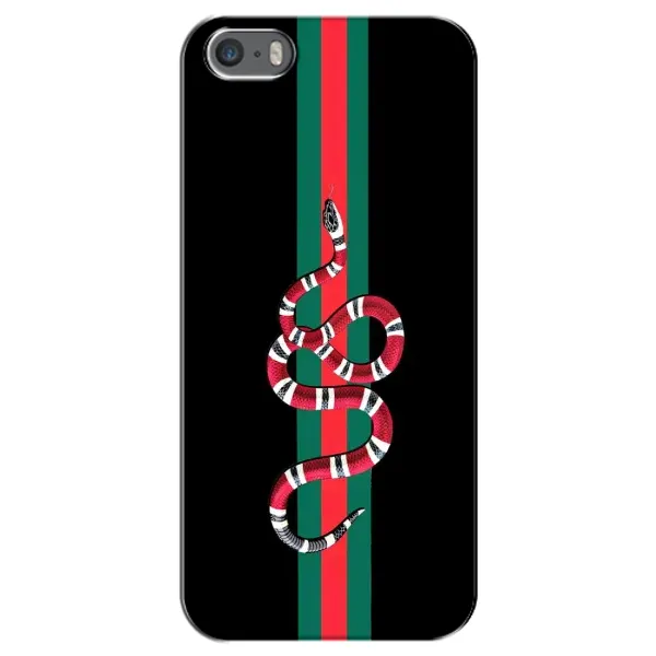 Чехол с рисунком «Змей Гуччи» для iPhone 5 / 5s / SE Чехол с рисунком «Змей Гуччи» для iPhone 5 / 5s / SE