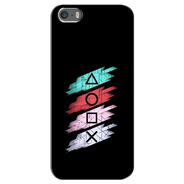 Чехол с рисунком «Значки Sony» для iPhone 5 / 5s / SE Чехол с рисунком «Значки Sony» для iPhone 5 / 5s / SE