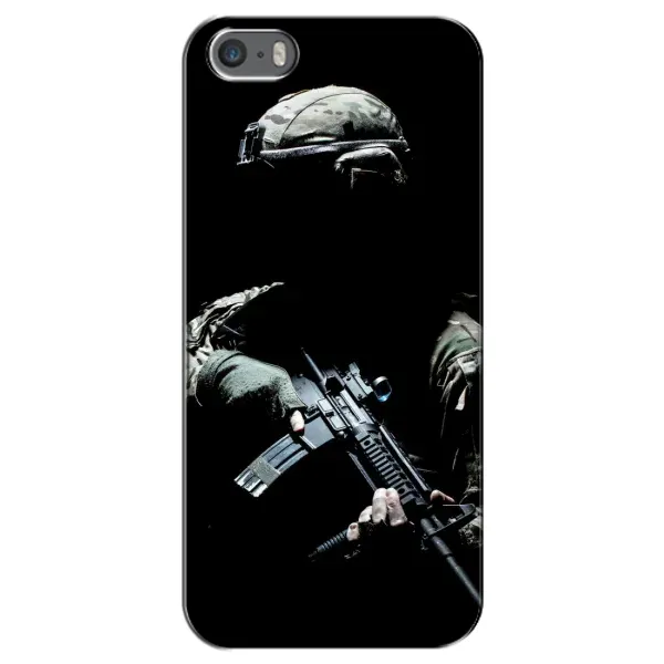 Чехол с рисунком «ЗСУ снайпер» для iPhone 5 / 5s / SE Чехол с рисунком «ЗСУ снайпер» для iPhone 5 / 5s / SE