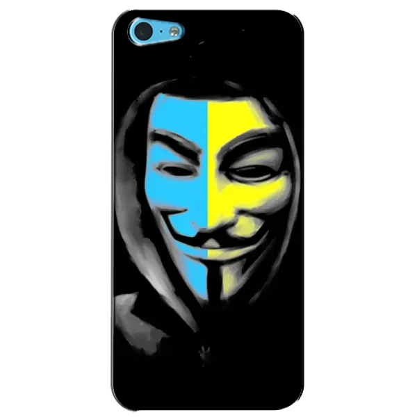 Чехол с рисунком «Анонимус патриот» для iPhone 5c Чехол с рисунком «Анонимус патриот» для iPhone 5c