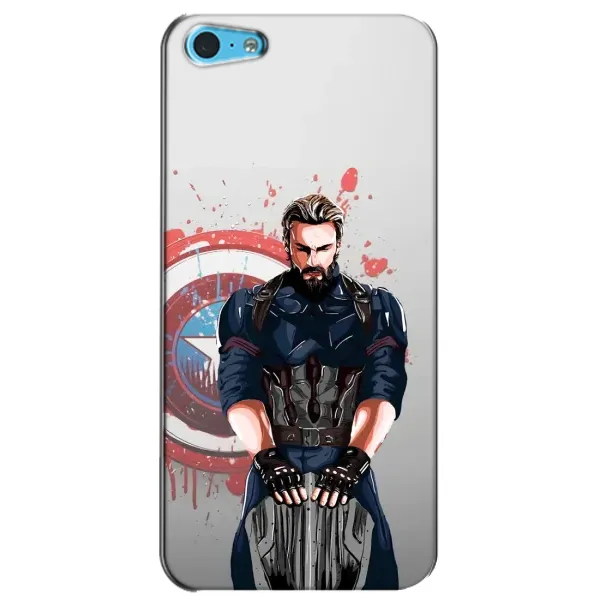 Чехол с рисунком «Арт капитан» для iPhone 5c