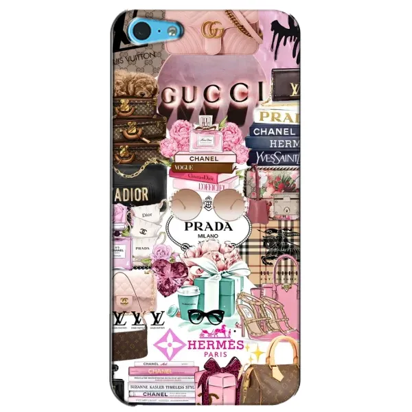 Чехол с рисунком «Бренды» для iPhone 5c