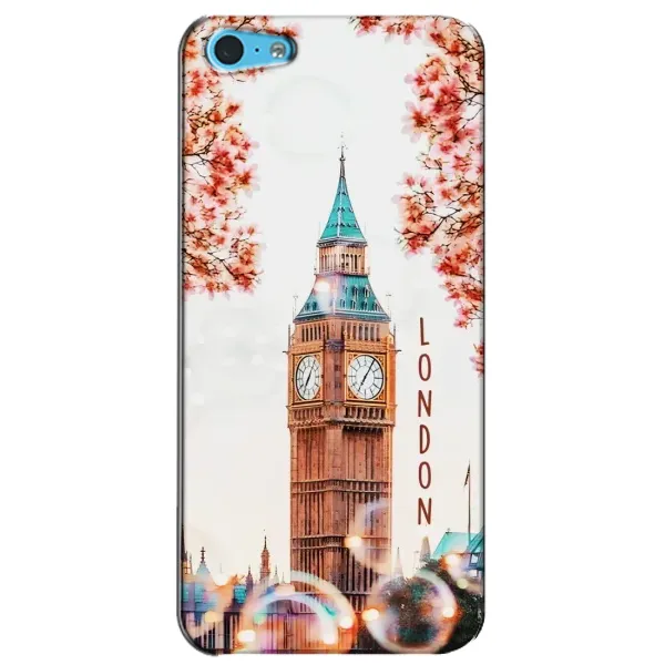 Чохол з малюнком «Годинник Лондон» для iPhone 5c