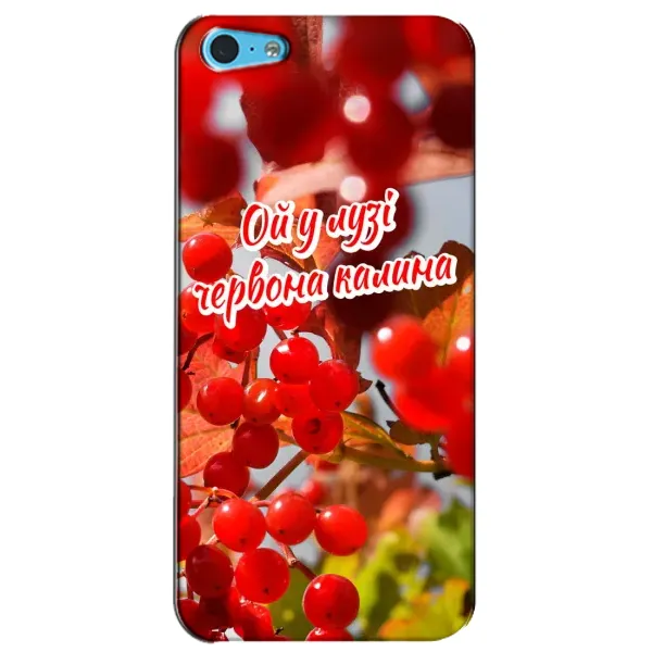 Чехол с рисунком «Червона Калина» для iPhone 5c Чехол с рисунком «Червона Калина» для iPhone 5c