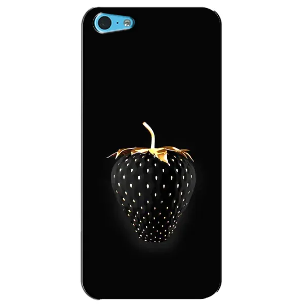 Чехол с рисунком «Чёрная клубника» для iPhone 5c Чехол с рисунком «Чёрная клубника» для iPhone 5c