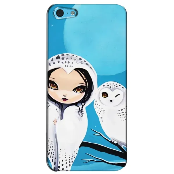 Чехол с рисунком «Девочка Сова» для iPhone 5c Чехол с рисунком «Девочка Сова» для iPhone 5c