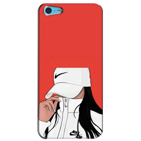 Чехол с рисунком «Девушка Nike» для iPhone 5c