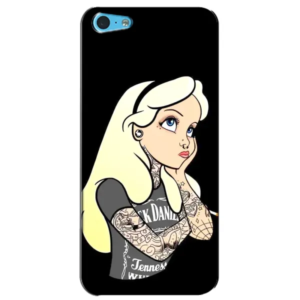 Чехол с рисунком «Девушка обиделась» для iPhone 5c