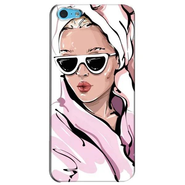 Чохол з малюнком «Дівчина в халаті» для iPhone 5c Чохол з малюнком «Дівчина в халаті» для iPhone 5c