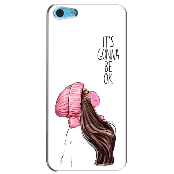 Чехол с рисунком «Девушка в маске» для iPhone 5c