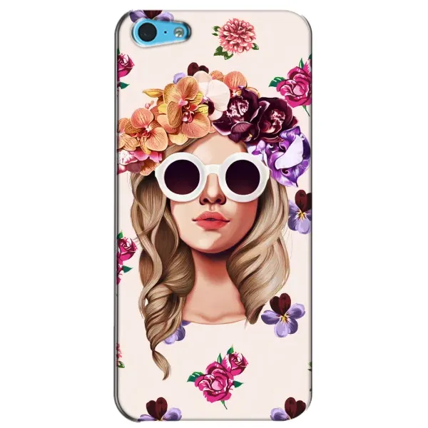 Чохол з малюнком «Дівчина в окулярах» для iPhone 5c Чохол з малюнком «Дівчина в окулярах» для iPhone 5c
