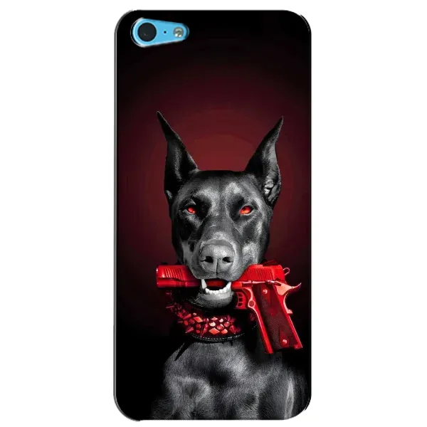 Чохол з малюнком «Доберман злий» для iPhone 5c