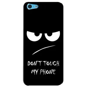 Чехол с прикольным текстом на iPhone 5c (Dont)
