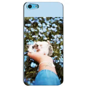 Чохли з зображенням різних тварин на iPhone 5c (Їжачок в руці)