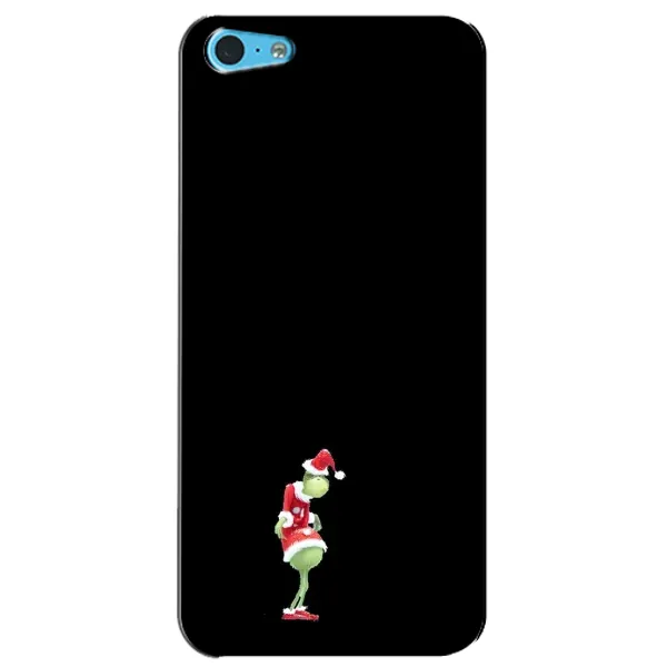 Чехол с рисунком «Гринч на чорном» для iPhone 5c