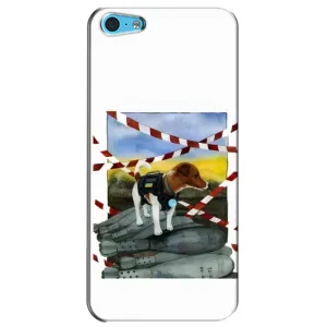 Чехол с принтом Собаки Патрон для iPhone 5c (Храбрый Патрон)