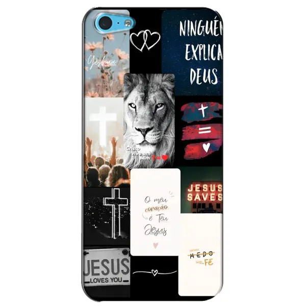 Чехол с рисунком «Христианский арт» для iPhone 5c
