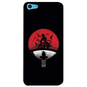 Чехлы с картинкой Итачи Учиха на iPhone 5c (Итачи на черном)