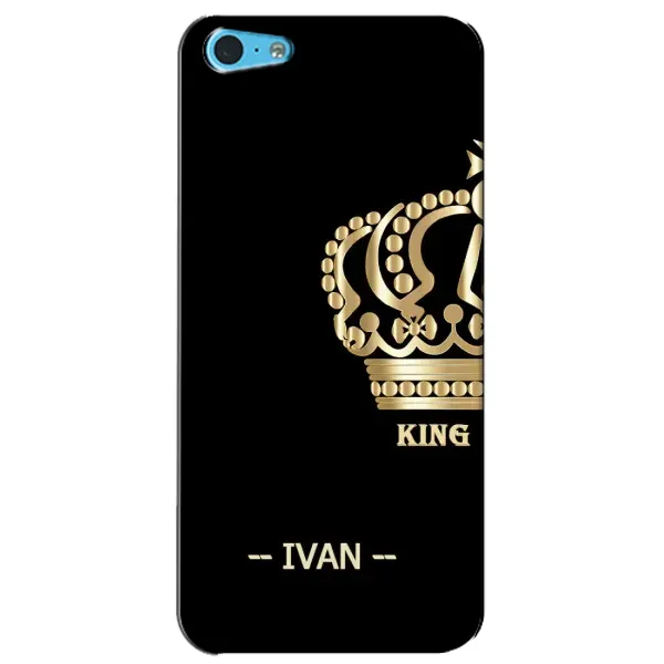 Чехол с рисунком «IVAN» для iPhone 5c