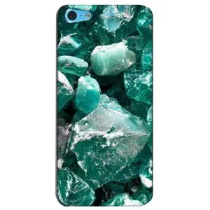 Чехол (Дорого -богато) на iPhone 5c (Изумруд)