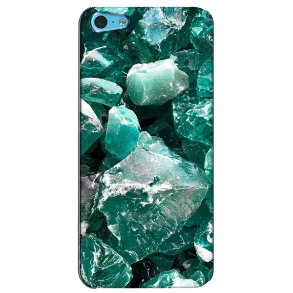 Чехол с рисунком «Изумруд» для iPhone 5c