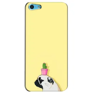 Бампер для iPhone 5c з картинкою "Песики" (Кактус на голові)