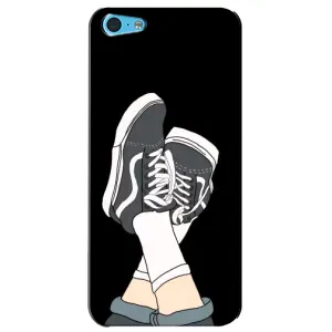 Чехол с Прикольным принтом на iPhone 5c (Кеды)