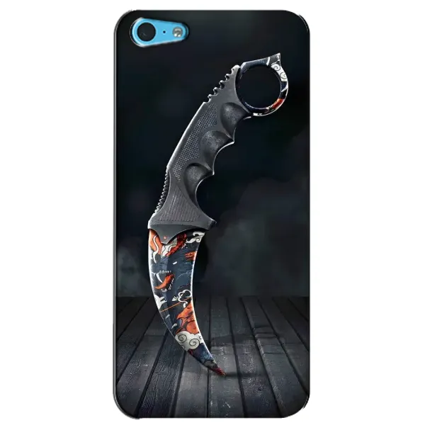 Чохол з малюнком «Кинжал КС ГО» для iPhone 5c Чохол з малюнком «Кинжал КС ГО» для iPhone 5c